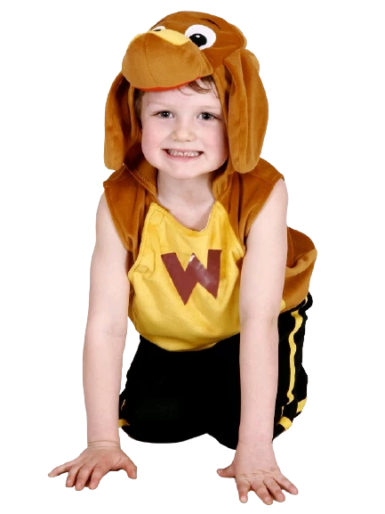 Rubies Costumes The Wiggles Wags Tabard Costume Size 2-4 3 Rubies Costumes The Wiggles Wags Tabard Costume Size 2-4