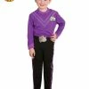 Rubies Costumes The Wiggles Lachy Deluxe Purple Costume Toddler And Child 2 Rubies Costumes The Wiggles Lachy Deluxe Purple Costume Toddler And Child -Plush & Soft Toys Sales RD000143
