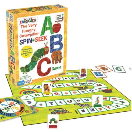 Briarpatch The Very Hungry Caterpillar, Spin & Seek ABC Card Game 3 Briarpatch The Very Hungry Caterpillar, Spin & Seek ABC Card Game