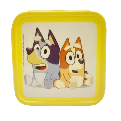 Bluey Sandwich Container - Yellow