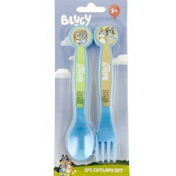 Bluey Kids 2 Piece PP Cutlery Set